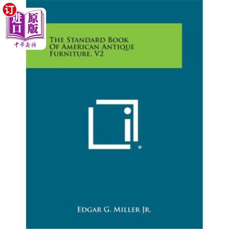 海外直订The Standard Book of American Antique Furniture, V2 美国古董家具标准书，V2