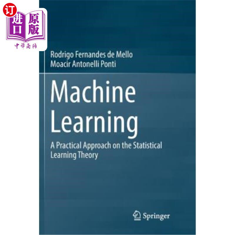 海外直订Machine Learning: A Practical Approach on the Statistical Learning Theory 机器学习：统计学习理论的一种实用