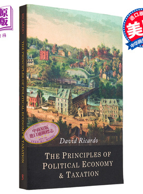 政治经济学及赋税原理 大卫 李嘉图 The Principles of Political Economy Taxation 英文原版 David Ricardo【中商原版】