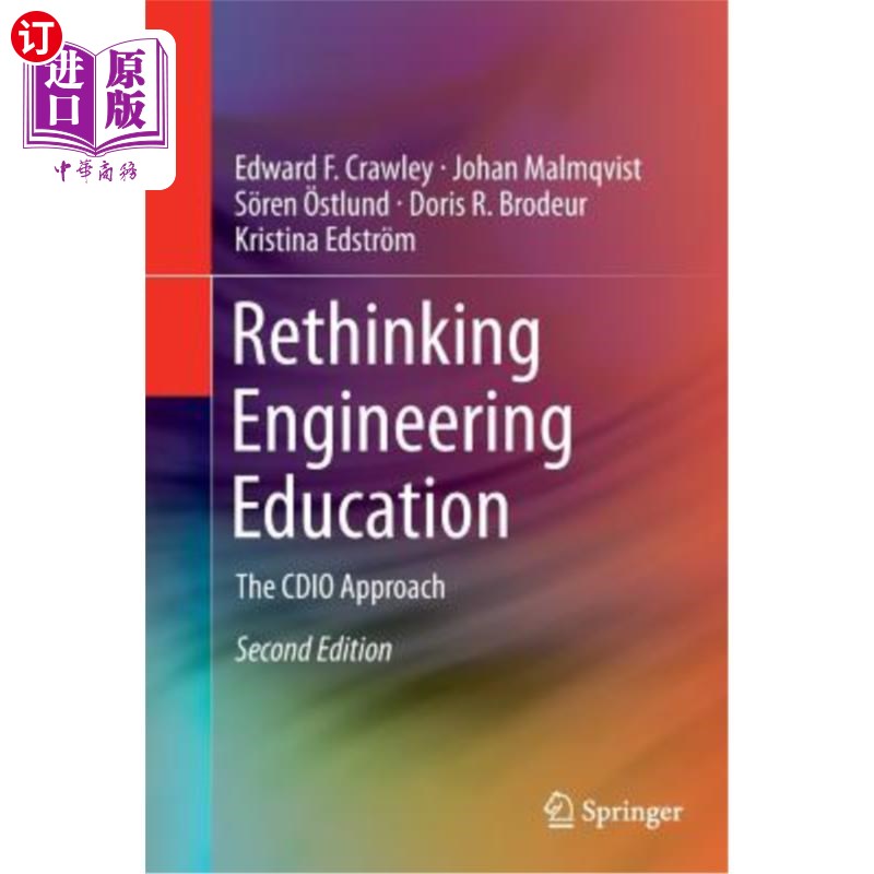 海外直订Rethinking Engineering Education: The Cdio Approach 重新思考工程教育：Cdio方法
