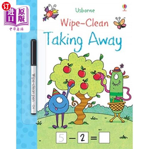 海外直订Wipe-Clean Taking Away 擦净带走