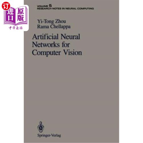 海外直订Artificial Neural Networks for Computer Vision 计算机视觉的人工神经