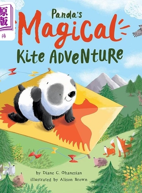 熊猫的风筝历险Pandas Magical Kite Adventure Tippers Toy Box Adventures 1英文原版儿童绘本动物故事精装进口【中商原版】