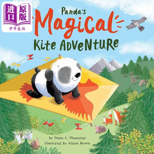 熊猫的风筝历险Pandas Magical Kite Adventure Tippers Toy Box Adventures 1英文原版儿童绘本动物故事精装进口【中商原版】