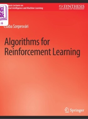 海外直订Algorithms for Reinforcement Learning 强化学习算法