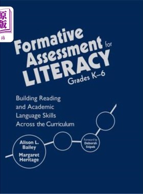 海外直订Formative Assessment for Literacy, Grades K-6: Building Reading and Academic Lan K-6年级识字形成性评估：在