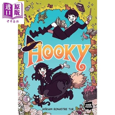 翘学小法师1 魔法学徒逃学日记 漫画 Hooky Volume 1 英文原版 Míriam Bonastre Tur 奇幻绘本小说