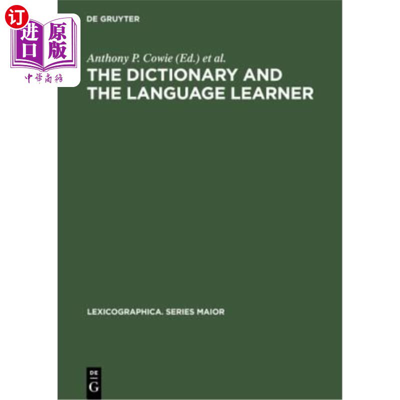海外直订The dictionary and the language learner 字典和语言学习者