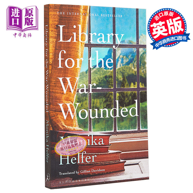 现货 战争伤员图书馆 Library for the War Wounded 英文原版 Monika Helfer 历史小说 战争题材小说【中商原版】