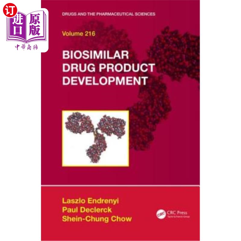 海外直订医药图书Biosimilar Drug Product Development 生物仿制药产品开发