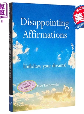 令人失望的肯定 Disappointing Affirmations 英文原版 Dave Tarnowski 情绪管理 励志 自我提升【中商原版】