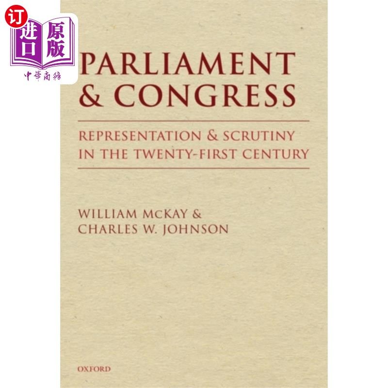 海外直订Parliament and Congress 议会和国会