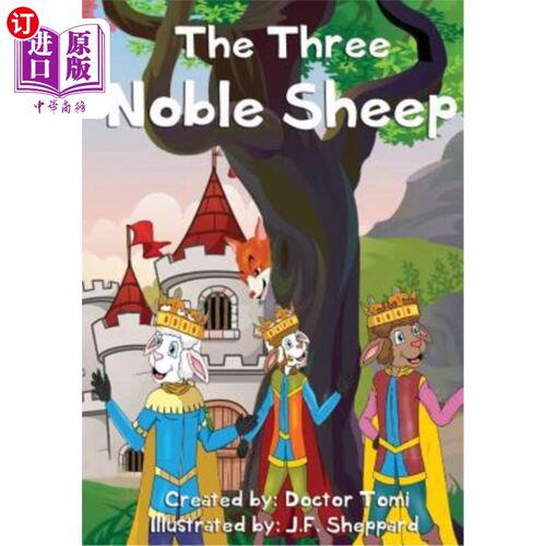海外直订The Three Noble Sheep 三只高贵的羊