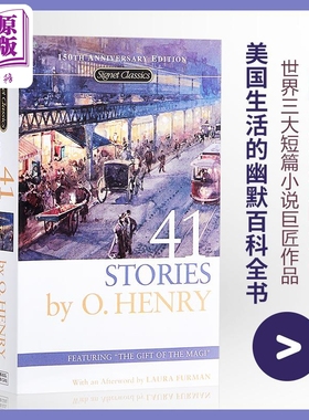 欧亨利 41篇小说 英文原版 Signet Classics 41 stories 世界三大短篇小说巨匠之一 美国生活的幽默百科书 O Henry【中商原版