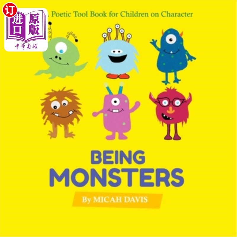 海外直订Being Monsters: A Poetic Tool Book for Children 《做怪物：儿童诗意工具书》