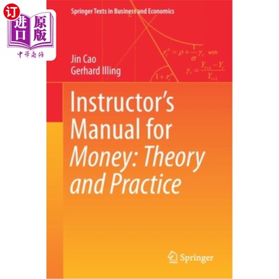 海外直订Instructor's Manual for Money: Theory and Practice 货币指导手册:理论与实践