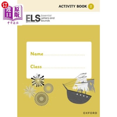 海外直订Essential Letters and Sounds: Essential Letters ... 基本的字母和声音:基本的字母和声音:活动书2包10个
