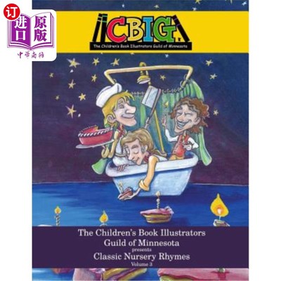 海外直订The Children's Book Illustrators Guild of Minnesota presents Classic Nursery Rhy 明尼苏达州儿童图书插画协会
