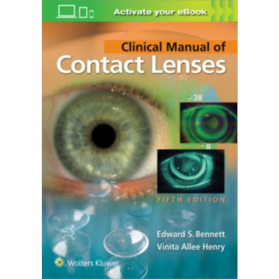 现货 隐形眼镜临床手册 第5版 英文原版 Clinical Manual of Contact Lenses Vinita Allee Henry【中商原版】