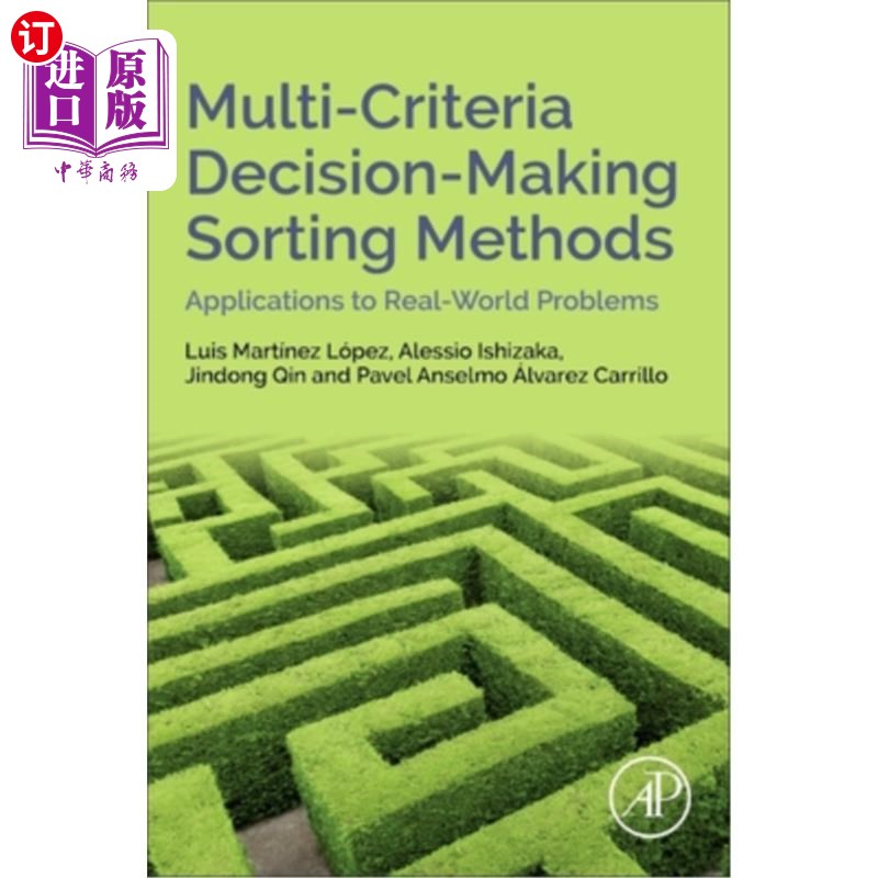 海外直订Multi-Criteria Decision-Making Sorting Methods: Applications to Real-World Probl 多准则决策分类方法:在现实