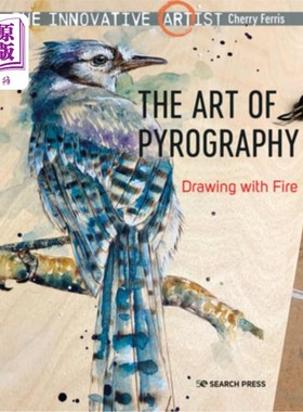 海外直订The Innovative Artist: Art of Pyrography: Drawing with Fire 创新艺术家:火焰艺术:用火作画