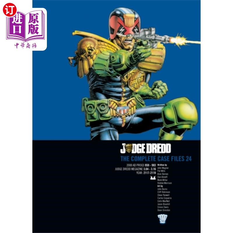 海外直订Judge Dredd: The Complete Case Files 24 德雷德法官:完整的案件档案