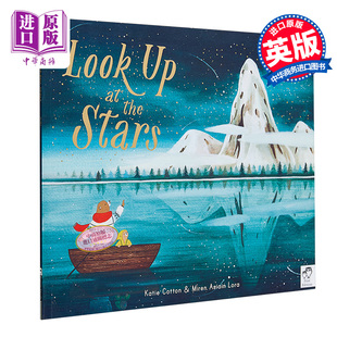 英文原版 Miren 图画书 现货 6岁 抬头看星星 Stars 亲子儿童绘本 中商原版 Lora 抒情故事图画书 Asiain the Look