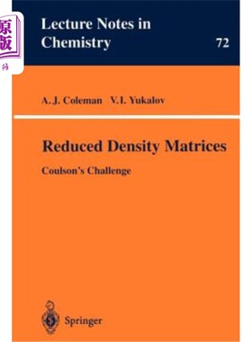 海外直订Reduced Density Matrices: Coulson's Challenge 简化密度矩阵:科尔森的挑战