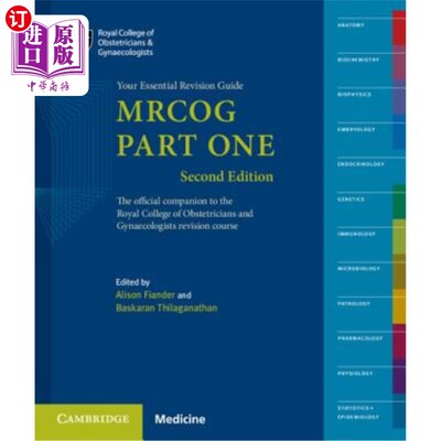 海外直订医药图书Mrcog Part One: Your Essential Revision Guide MRCOG第一部分：你的基本修订指南