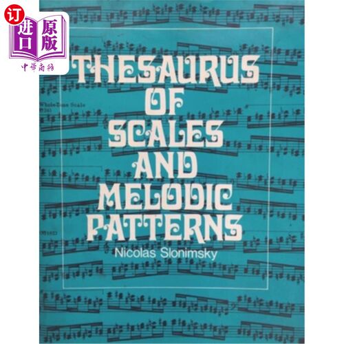 海外直订Thesaurus of Scales and Melodic Patterns 音阶和旋律模式词典