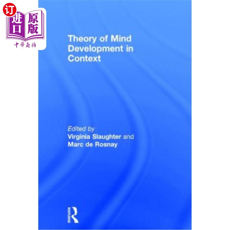 海外直订Theory of Mind Development in Context 情境中的心理发展理论