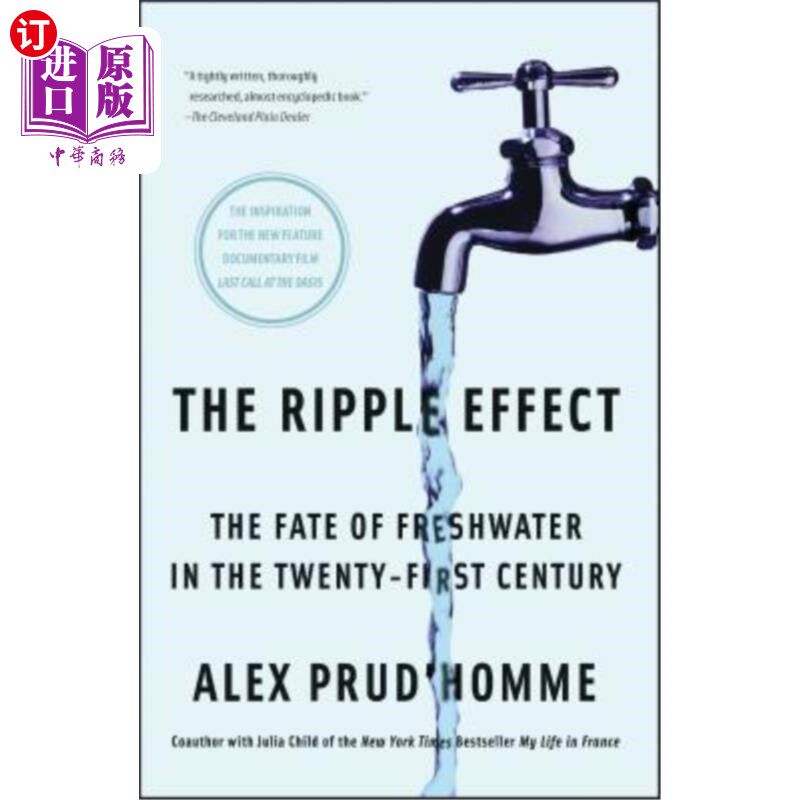 海外直订The Ripple Effect: The Fate of Freshwater in the Twenty-First Century 连锁反应:淡水在21世纪的命运