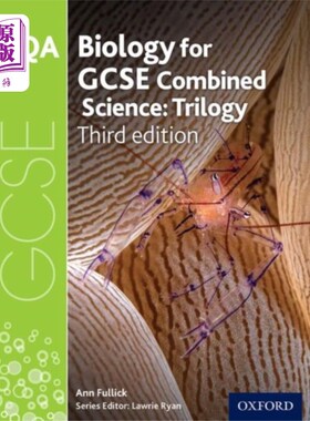 海外直订AQA GCSE Biology for Combined Science (Trilogy) Student Book AQA GCSE综合科学生物学（三部曲）学生用书