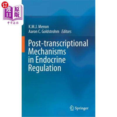 海外直订医药图书Post-Transcriptional Mechanisms in Endocrine Regulation 内分泌调节中的转录后机制