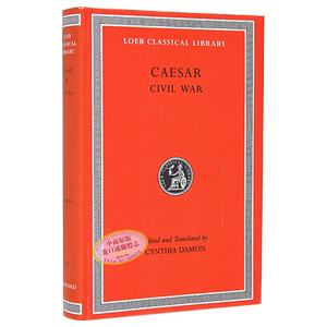 洛布古典丛书 恺撒 内战记 Civil War Caesar 拉英双语对照 【中商原版】