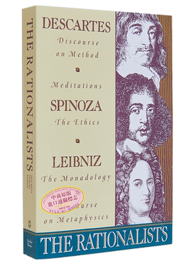 理性主义者笛卡尔 The Rationalists Descartes 英文原版 Rene Descartes Benedict de Spinoza 哲学【中商原版】