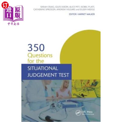 海外直订医药图书350 Questions for the Situational Judgement Test 350道情境判断测试题
