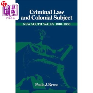 海外直订Criminal Law and Colonial Subject 刑法与殖民主体