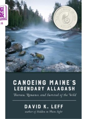 海外直订Canoeing Maine's Legendary Allagash 在缅因州传奇的阿拉加什划独木舟
