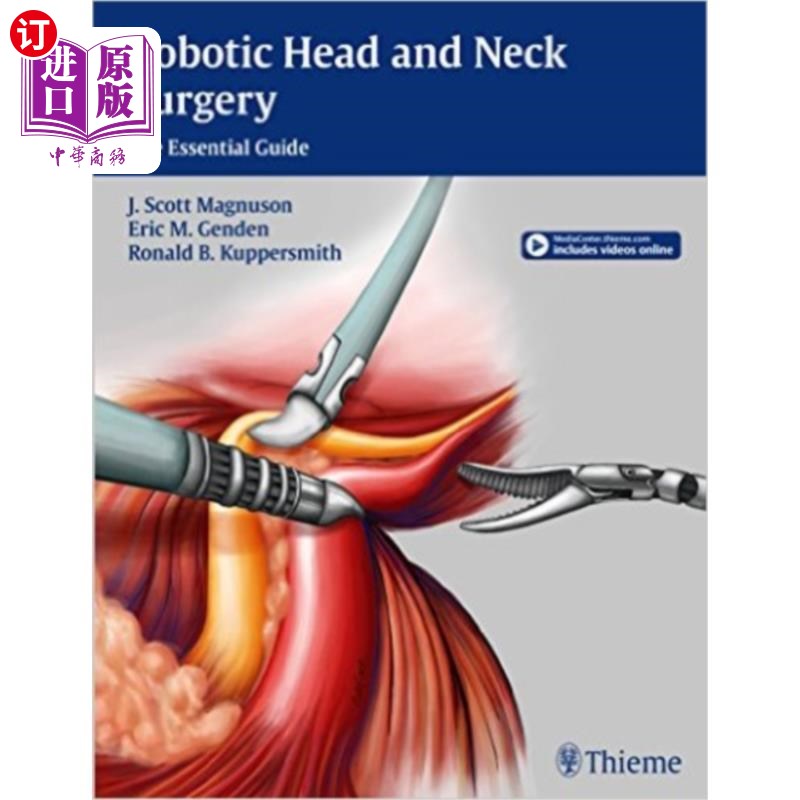 海外直订医药图书Robotic Head and Neck Surgery 机器人头颈外科