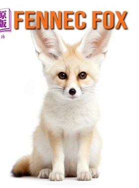 海外直订Fennec Fox: Fun Facts Book for Kids with Amazing Photos 耳廓狐：有趣的事实书与惊人的照片的孩子