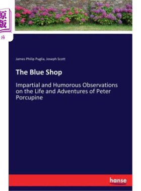 海外直订The Blue Shop 蓝色商店