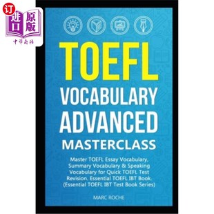 托福词汇高级大师班 Advanced Masterclass 海外直订TOEFL Vocabulary