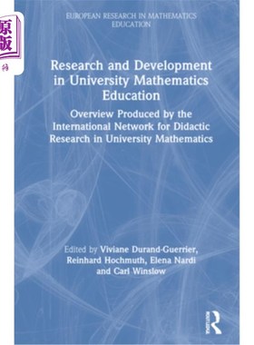 海外直订Research and Development in University Mathematics Education: Overview Produced  大学数学教育的研究与发展: