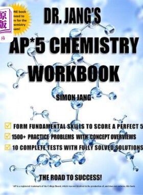 海外直订Dr. Jang's AP* 5 Chemistry Workbook 张博士的AP*5化学手册