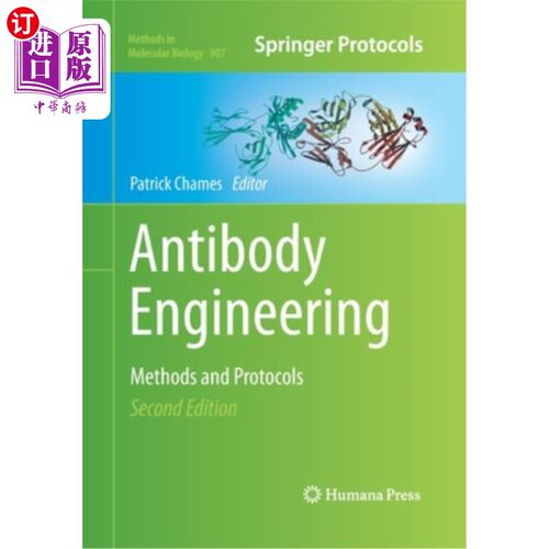 海外直订医药图书Antibody Engineering: Methods and Protocols, Second Edition 抗体工程:方法和协议，第二版