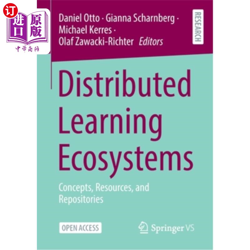 海外直订Distributed Learning Ecosystems: Concepts, Resources, and Repositories 分布式学习生态系统:概念、资源和存储