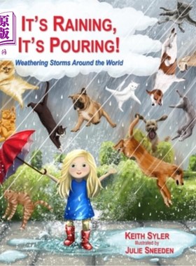 海外直订It's Raining, It's Pouring! 下雨了，倾盆大雨！