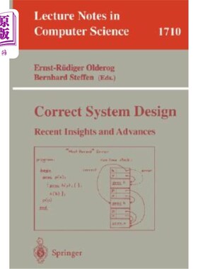 海外直订Correct System Design: Recent Insights and Advances 正确的系统设计：最新见解和进展