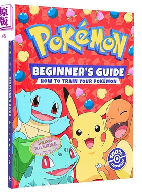 宝可梦新手指南 Pokemon Beginners Guide 英文原版 儿童绘本图画书 神奇宝贝卡通动画 精装 进口童书 6岁以上【中商原版】